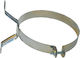 Spiroduct Stainless Steel Simple Chimney Pipe Retaining Clip Ø80mm