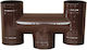 Ita Chimney Pipe Klapakis Ø12 Brown Enamel 035-...