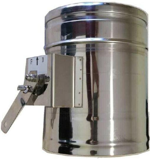 Chimney Pipe Throttle Fireplace Tamer Regulating Damper Ø100mm Airduct