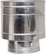Kymasol Stainless Steel French Barrel Chimney Crown Thickness 0.40mm Diameter 300