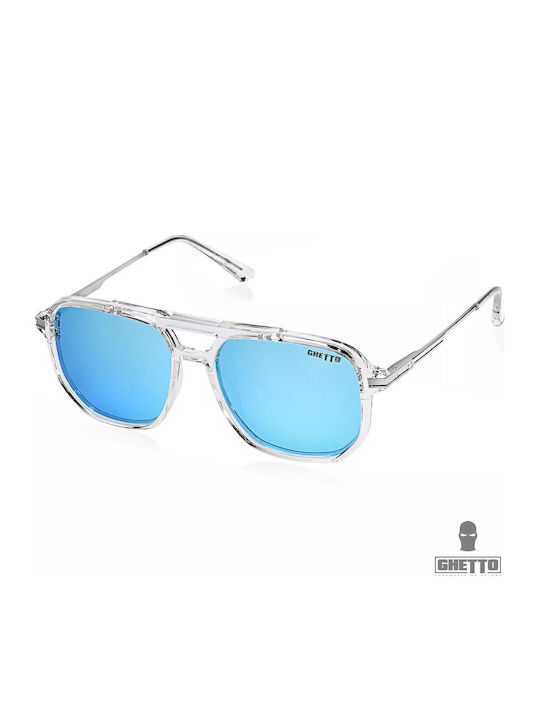 Design Ochelari de soare Albastru cu Cadru & Albastru Lentilă