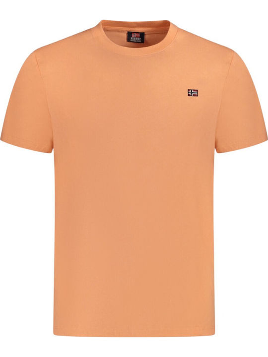 Norway Nautical School T-shirt Πορτοκαλι
