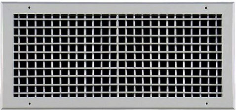 Vent Louver Grill Outlet 2 Rows 30/15