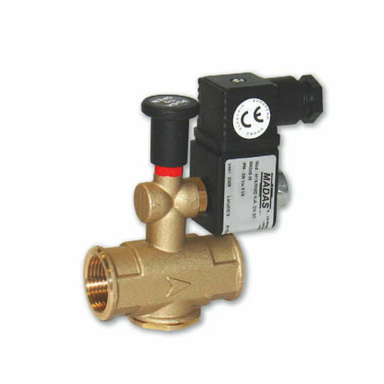 Electromagnetic Hot Water Valve N.o 6 Bar 1/2'' Sime 208.12.22.13