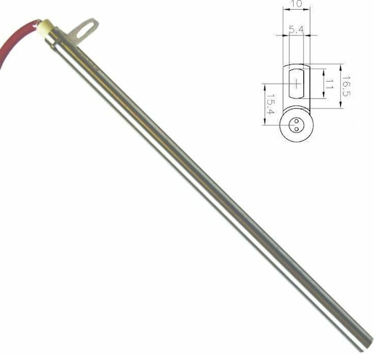 Αντισταση Αναφλεξης Ητ Ø12,5 280mm Utxs020198