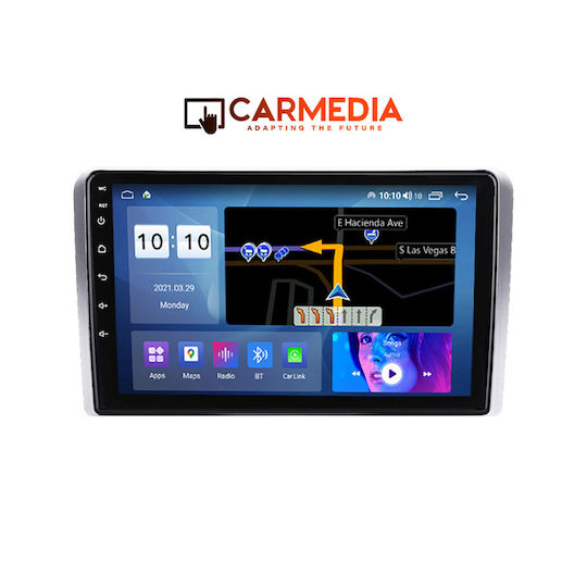 Carmedia Ηχοσύστημα Αυτοκινήτου για Alfa Romeo Mito 2008 (Bluetooth/USB/WiFi/GPS/Apple-Carplay/Android-Auto) με Οθόνη Αφής 9"