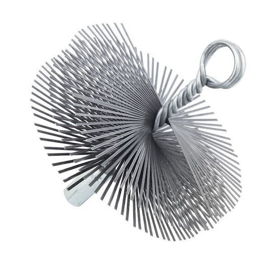 Chimney Cleaning Brush Metallic Round Italy Sit M14 Diameter 150mm 5540150 5540150