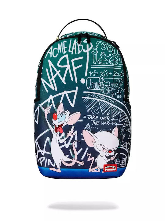 Sprayground Pinky Brain Takin Over World Dlxr Backpack B7113
