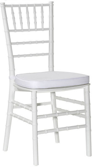 Perne Chiavari Tiffany Alb 40.0000 X 40.0000 X 4.0000 Perne Chiavari Tiffany Alb 40.0000 X 40.0000 X 4.0000