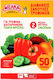 Melka Transparent Food Storage Bags Medium Size 24x35cm 50 Pieces