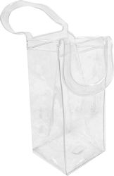 Cantina Arredo Transparente Tasche Für Eine Flasche Kühlung Wein 11x11x25 cm