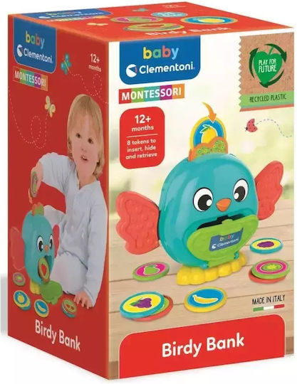 Clementoni Βρεφικό Παιχνίδι Bird Piggy Bank για 12+ Μηνών