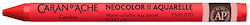 Caran D’ache Κραιγιον Κερινο Ακουαρελας Neocolor Ii Scarlet 10 Τεμαχια