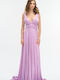 Summer Maxi Dress for Wedding / Baptism Lilac