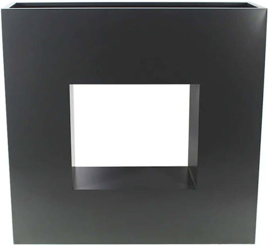 Marhome Planter Box Metal Gri 100x26x100cm.