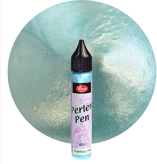 Perlen-Pen 25ml Viva Decor Light Albastru