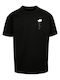Merchcode Love In Air Heavy Oversize T-Shirt Schwarz Fw18 Mp0008452-00007