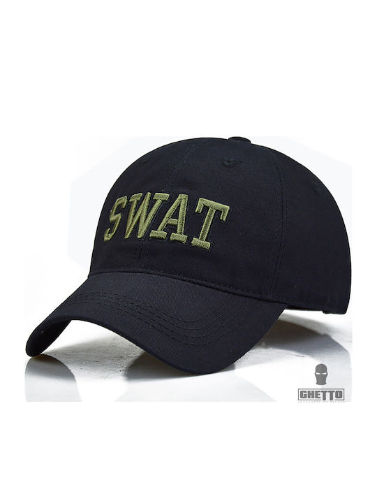 Ghetto Kappen Swat Army Schwarz 6-Panel