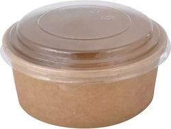Set 50 Kraft Papier Salat Schalen 750ml