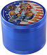Grinder Grinder 50mm Aluminum Design Cannifornia Blue 4 Parts