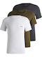 Men's Undershirts White, Olive, Anthracite 3Pack