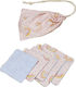 Cotton Pads Handmade Rainbow 5τμχ