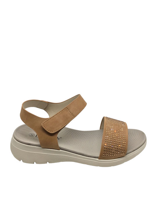 Sandale Casual Damă Anatomică Aur