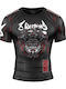 8 Weapons Herren Kurzärmlig T-Shirt 8300022-1-BKRE für Jiu-Jitsu Schwarz