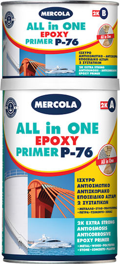 Anti-Rust & Anti-Osmotic Epoxy Primer 2-Component 1kg Mercola All In One Epoxy Primer P-76 7296