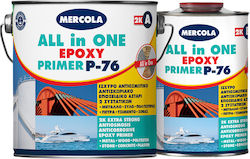 Antiskorιακό & Antiosmωτικό Εποξειδικό Grundierung 2 Komponenten 4kg Mercola All In One Epoxy Primer P-76 7297 Antiskorιακό & Antiosmωτικό Εποξειδικό Grundierung 2 Komponenten 4kg Mercola All In One Epoxy Primer P-76 7297