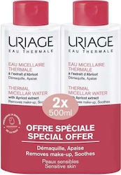 Uriage Thermal Micellar Water Ντεμακιγιάζ 2x500ml