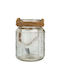 ED Collection Φαναράκι Γυάλινο Διάφανο 19.5x27εκ.