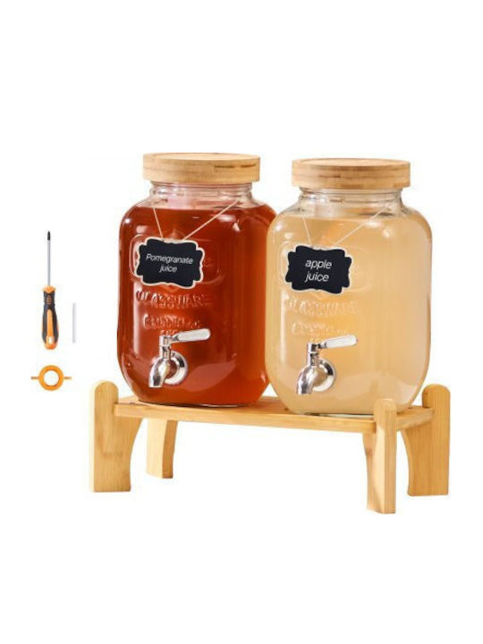 Vevor Double Cold Beverage Dispenser 2x3.8lt 2 Pieces
