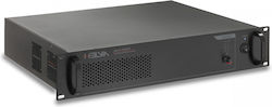 Helvia ZEUS 1240CA Τελικός Ενισχυτής Εγκαταστάσεων Μονοκάναλος 240W/100V
