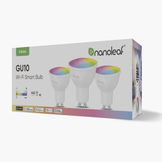 Nanoleaf Smart Lampen LED für Fassung GU10 3Stück