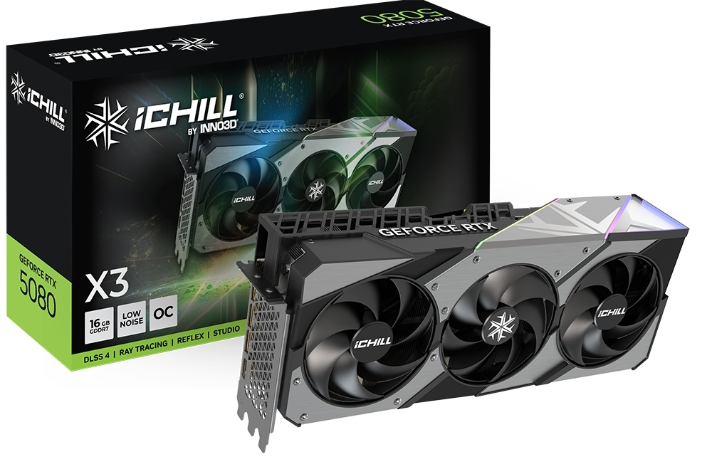 Inno 3D GeForce RTX 5080 16GB GDDR7 Κάρτα Γραφικών