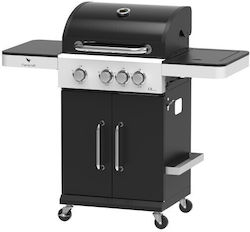 Flamecraft Louisiana 3.1 pe Gaz 3 Arzătoare 13.3kW cu Ochi Lateral