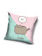 Children's Pillow 40x40 Pusheen Cat Velvet