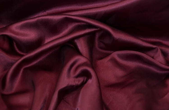 Pościelownia Vorhangstoff Satin,σατεν pro Meter Breite 150cm Burgundy