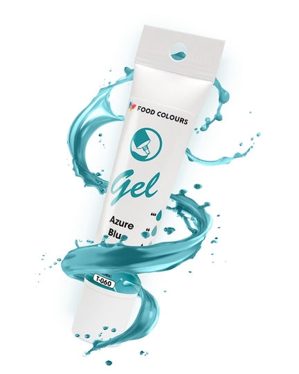 Food Colours Colorant pentru Cofetărie în Formă de Gel Albastru 1buc 30gr Tub
