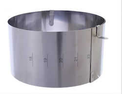 Rant Adjustable Cake Collar High H=12 Cm Scale