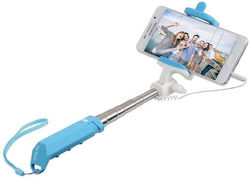 Mini Telescopic Selfie Stick Clipsonic Tea146b Blue Silver