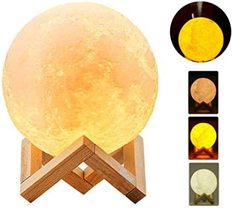 Lampa Διακοσμητικό Φωτιστικό LED Moon Light 3εκ.