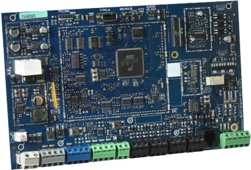 Panou De Control Pro Series 8 Zone Extensibil La 248 Zone Radio Cu Fir 8 Compartimente Dsc Hs3248pcben