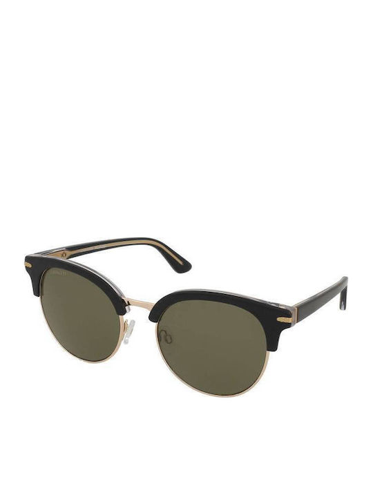 Serengeti Susan Unisex Sunglasses with Gold Frame and Gold Polarized Lens SS560005