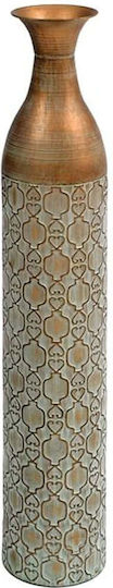 Fylliana Διακοσμητικό Βάζο Metallisch Gelb 15x91cm 1Stück
