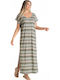Summer Maxi Dress with Slit