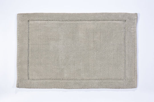 Down Town Home Bath Mat Cotton Dark Beige 60x90cm