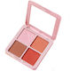 La Meila Mehrfarbige Lidschattenpalette 4 Farben Schimmer & Matt 32g #2