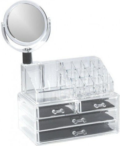 Organizator Cosmetice Cu Sertare și Separatoare Transparent